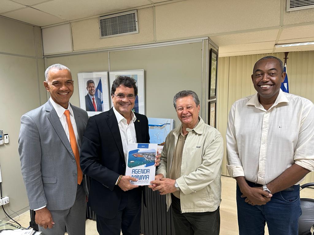 Secretário de Desenvolvimento Econômico da Bahia recebe Agenda Mínima da Usuport