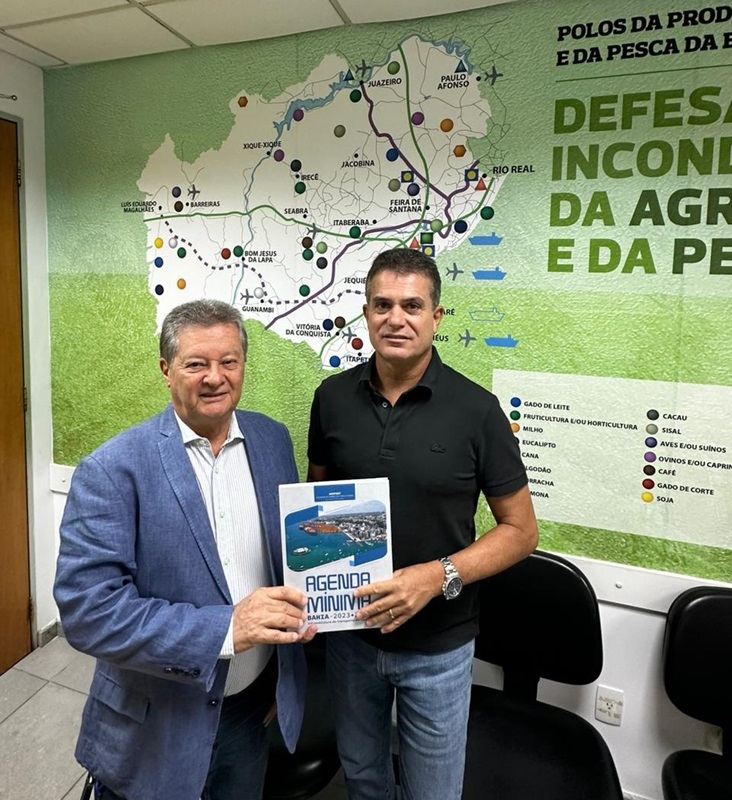 Usuport entrega  Agenda Mínima da Bahia para deputado estadual Eduardo Salles